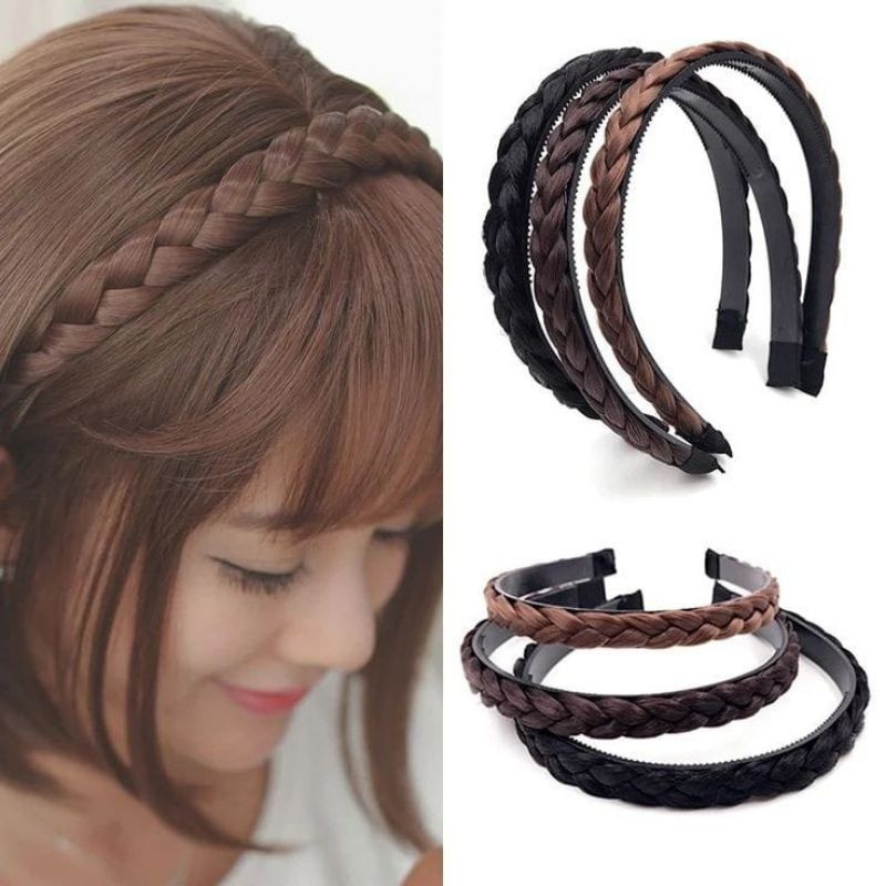 bando kepang rambut sintetis
