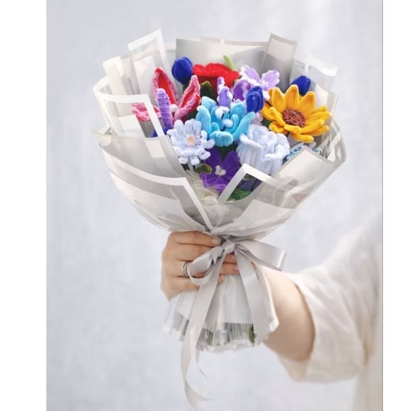 Buket wisuda ultah graduation Kawat Bulu murah jombang