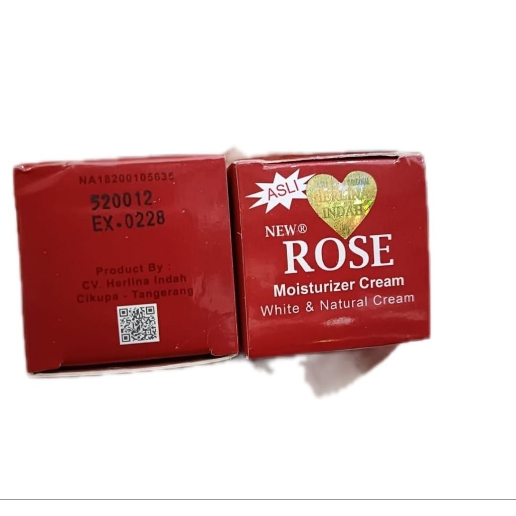 cream rose moisturizer cream bpom