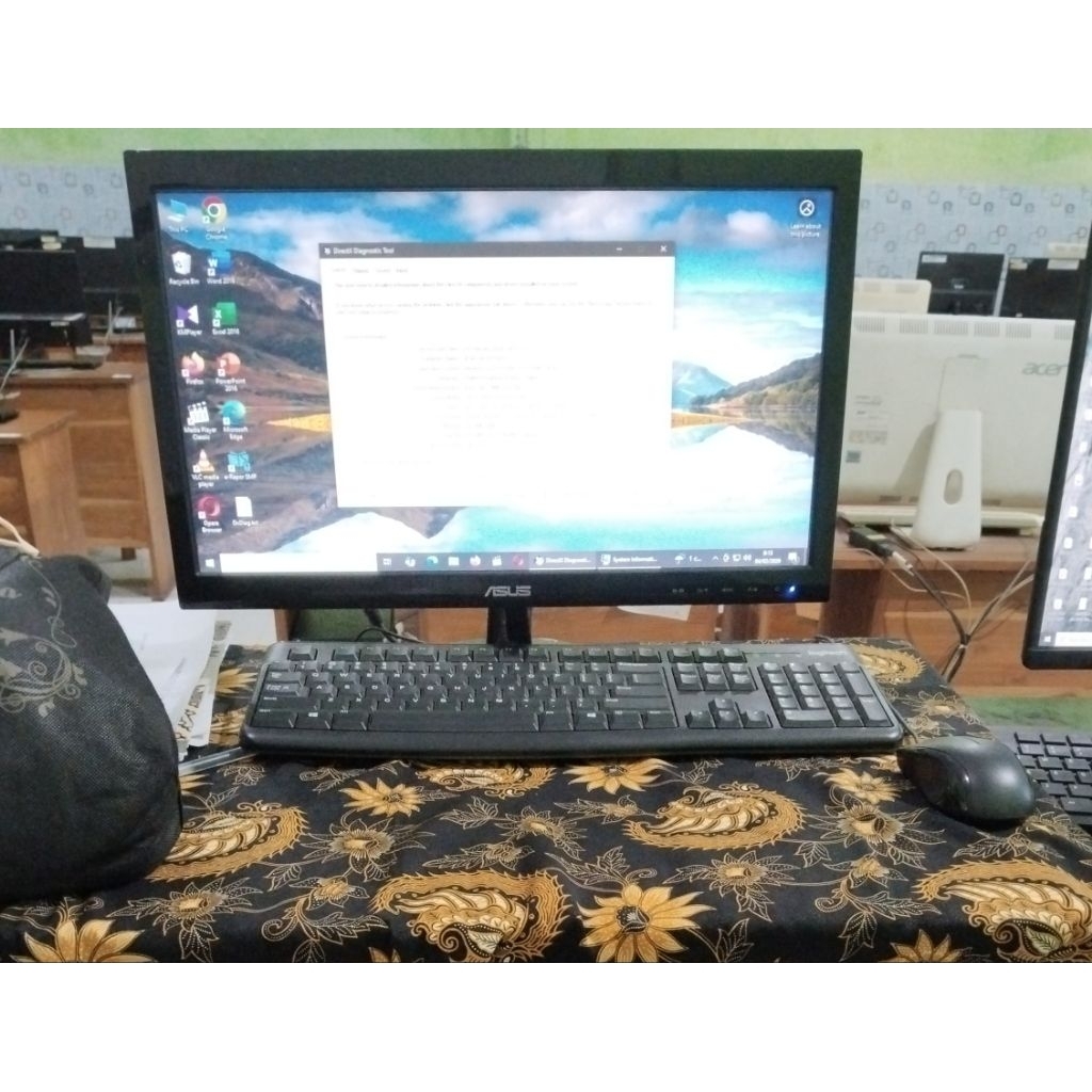 Part Komputer bekas Keyboard mouse