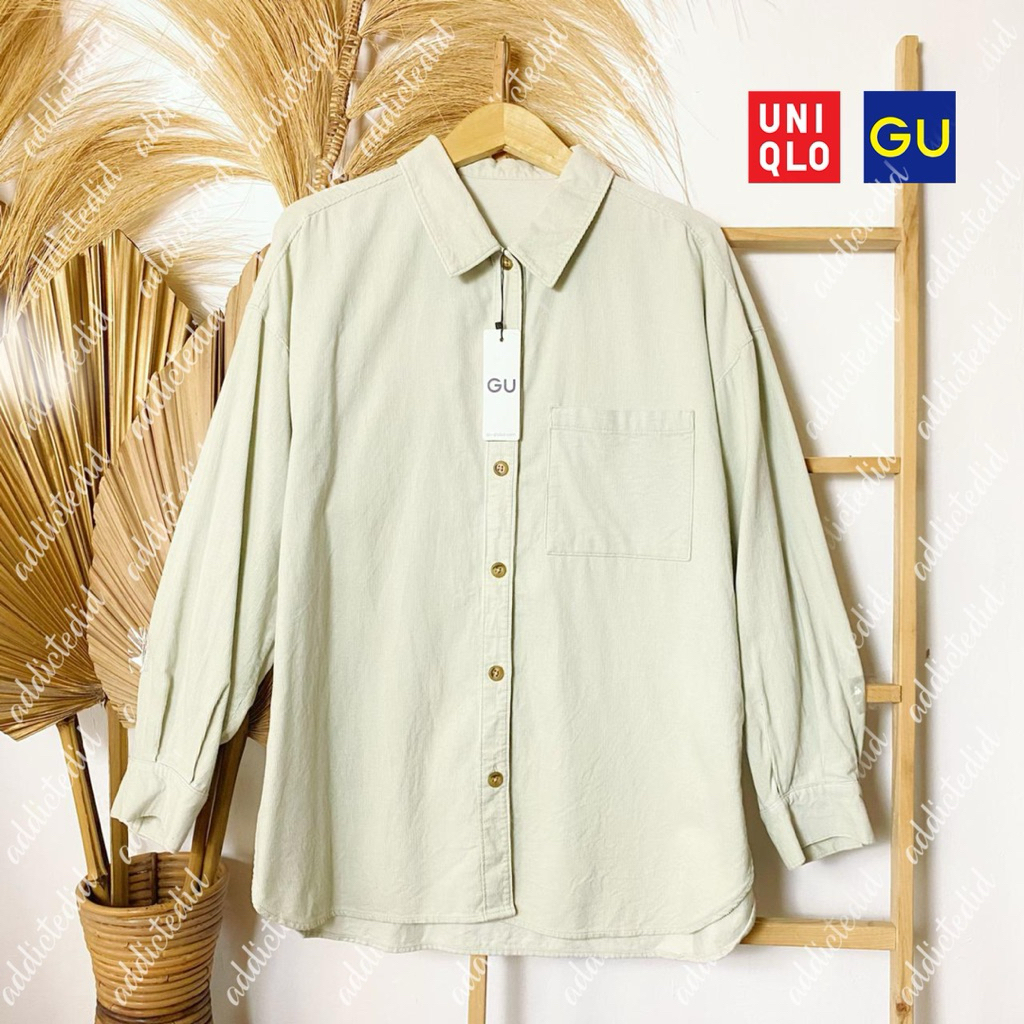 GU KEMEJA SOFT SAGE CORDUROY
