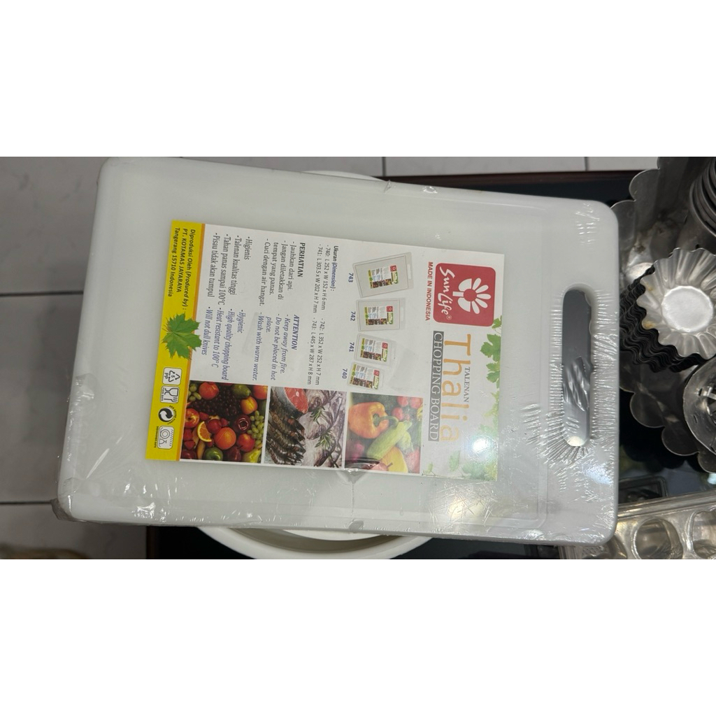 PRELOVED NEW TELANAN 29 CM POTONG BUAH POTONG DAGING