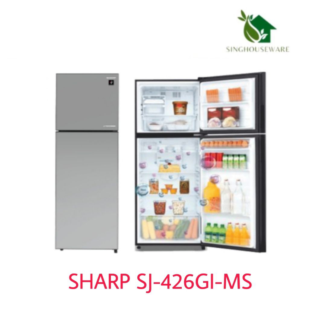 Sharp Kulkas 2 Pintu SJ-426GI-MS