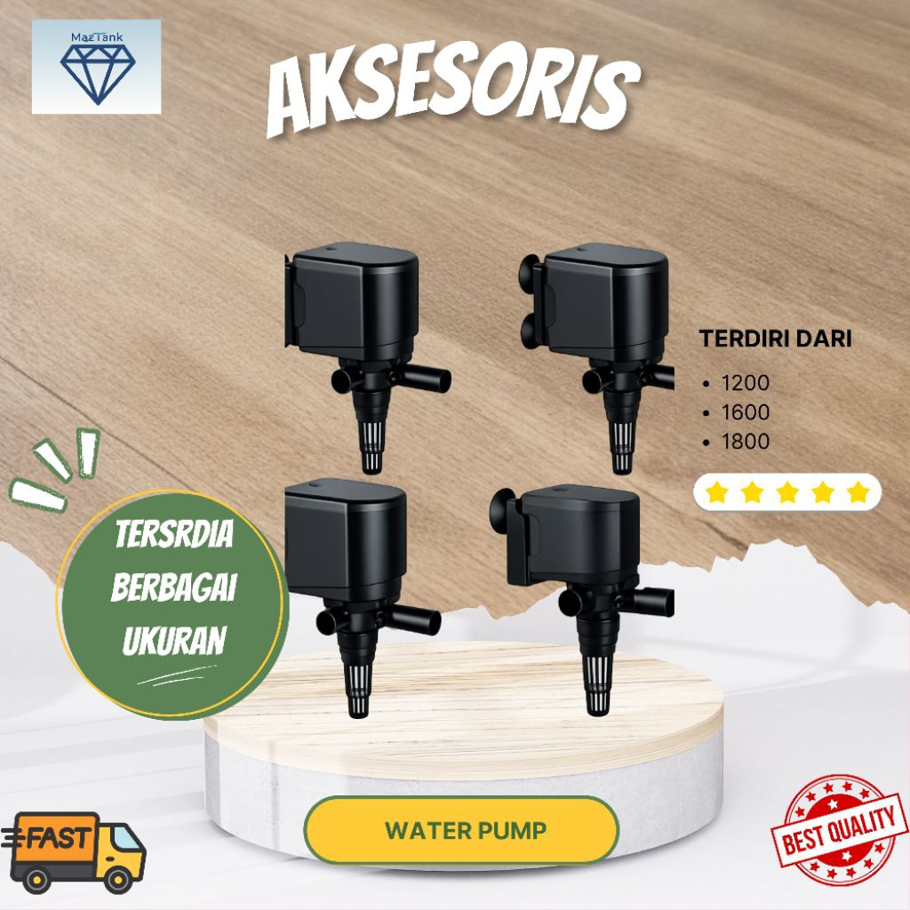 Pompa Celup Aquarium - Water Pump Filter Akuarium - Pompa Air Aquarium - Pompa Celup Akuarium Filter