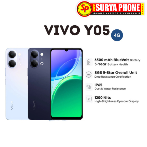 VIVO Y05 4G RAM 4GB / 128GB
