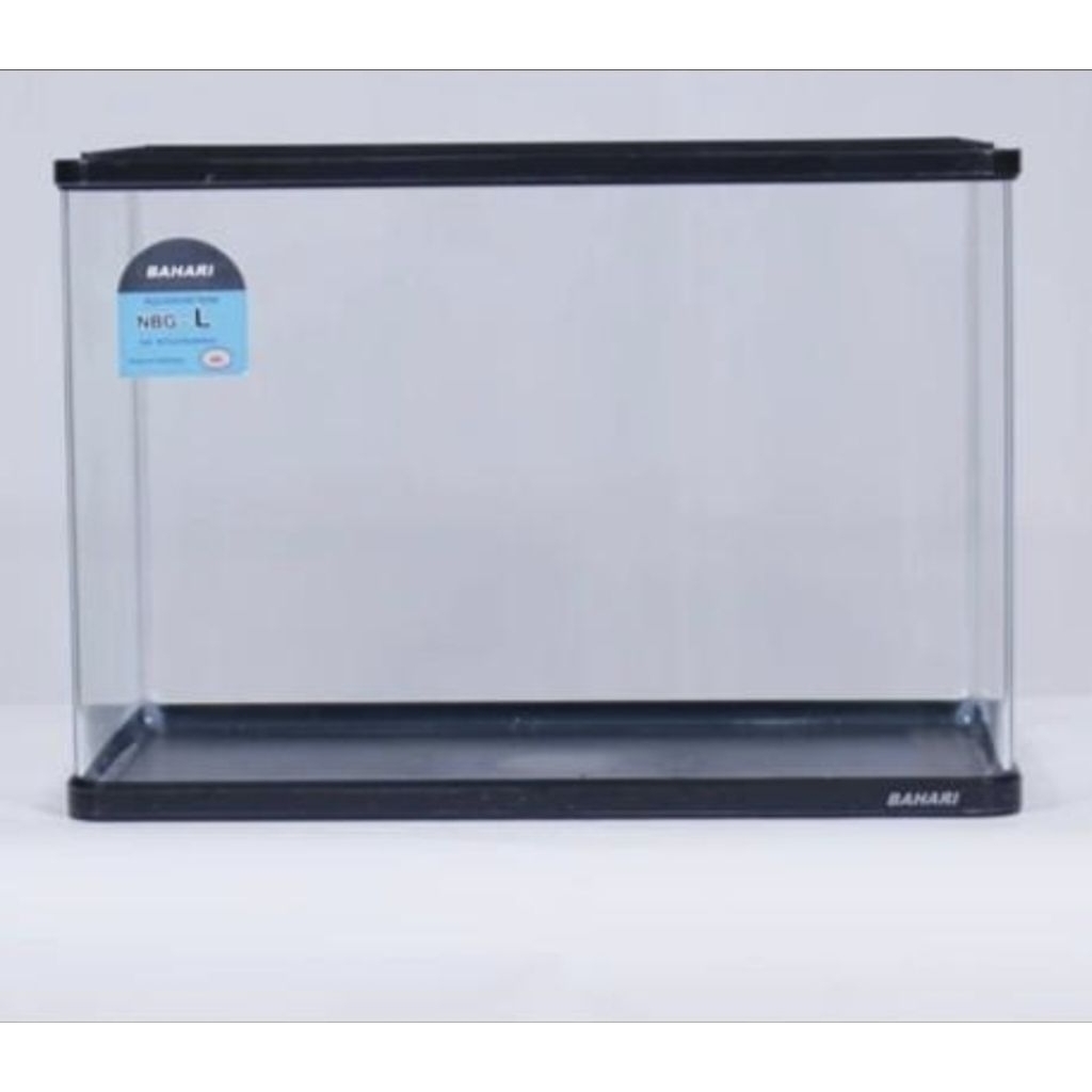 Aquarium Bending Nisso Bahari NBG L ukuran 40cm volume 25L kaca tanpa sambungan [INSTANT ONLY]