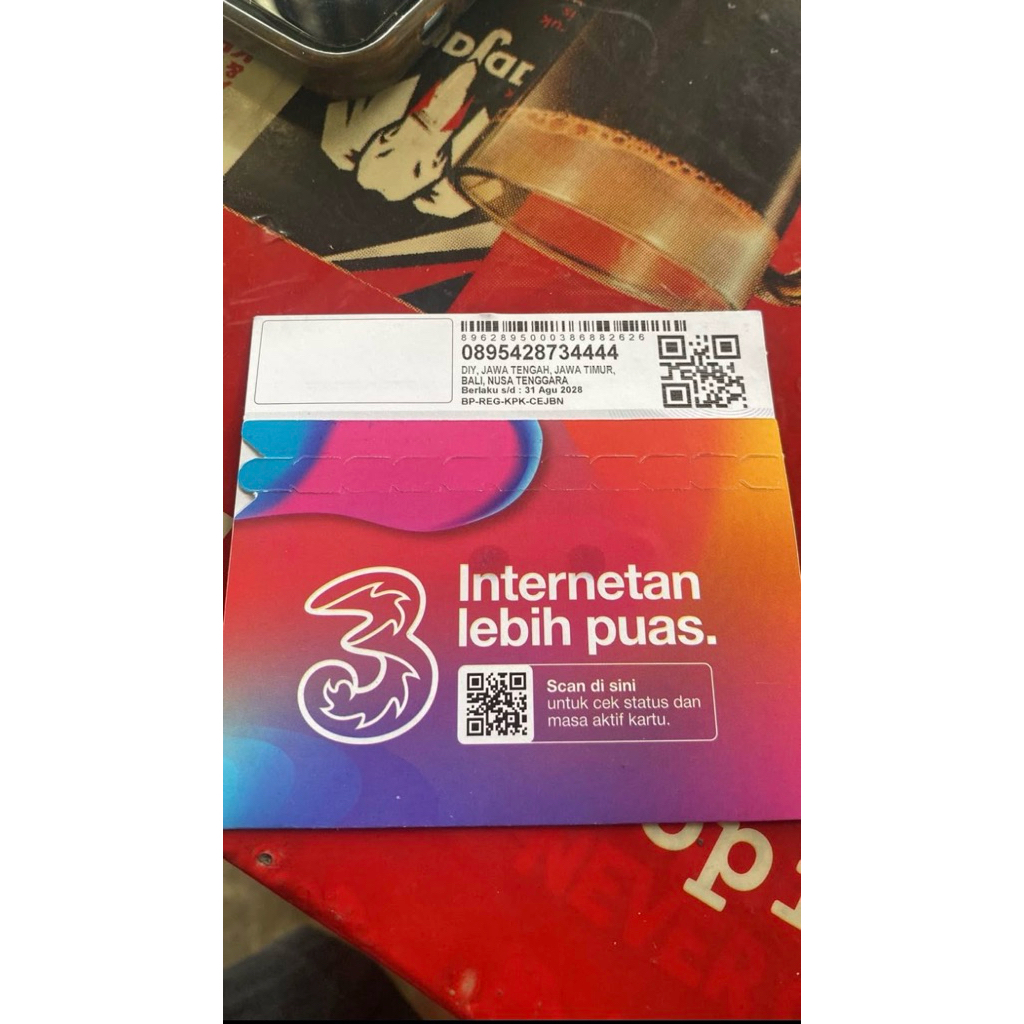 NOMOR CANTIK PERDANA TRI