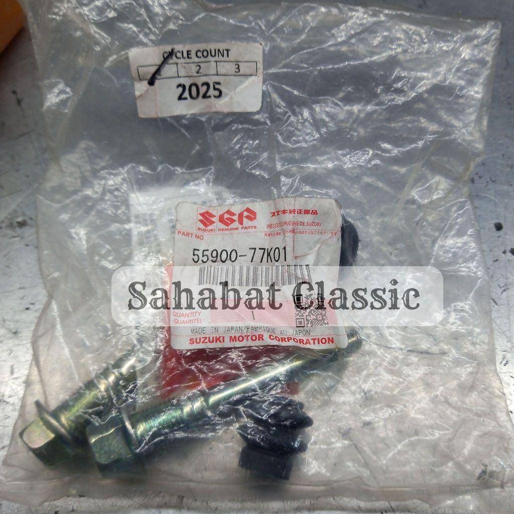 Pin kaliper Pin Baut Boot Set Rem Belakang SUZUKI Grand Vitara 2.4 CC 55900-77K01 SGP Asli Part
