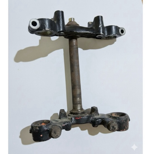 Segitiga Atas Bawah Suzuki TRS Original Second PNP CB GL Megapro Tiger - T Shock Depan TRS ORI Copot