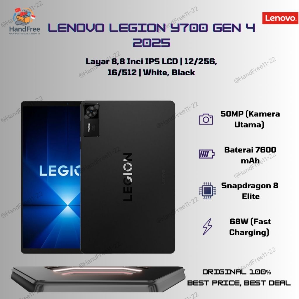 LENOVO LEGION Y700 GEN 4 2025