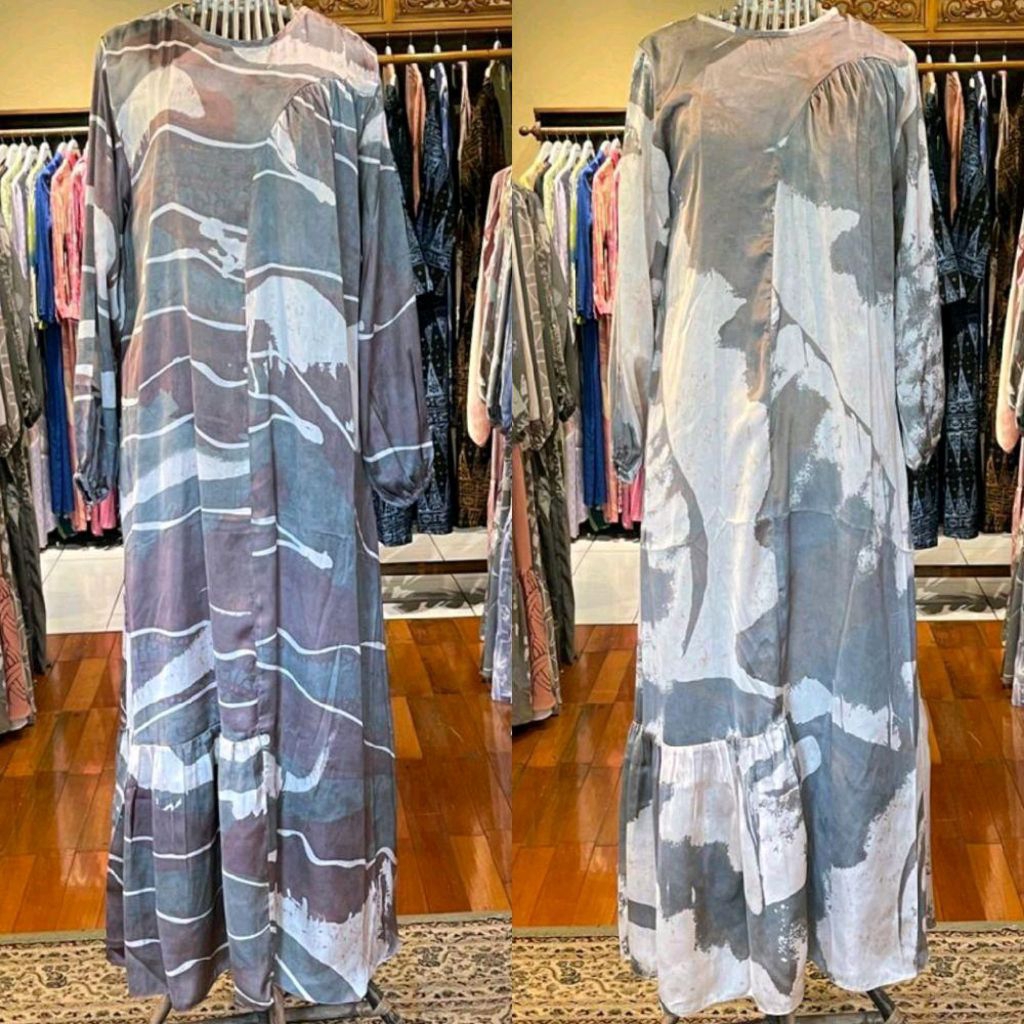 Veena Dress by Dian Pelangi LIMITED EDITION Busana Muslim Baju Maxi Gamis Abaya Kaftan Gaun Outfit C