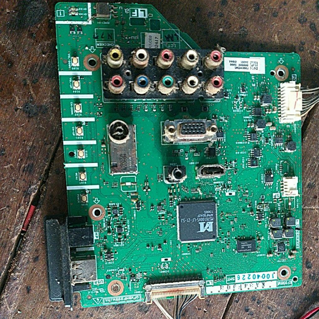 mesin tv sharp aquos model lc 32le347i