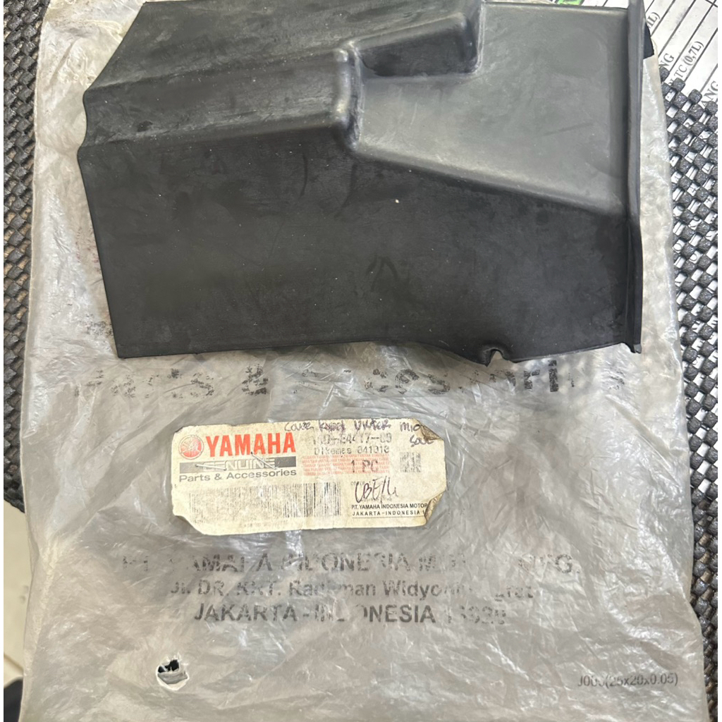 Karet Cover Alas Filter Hawa Carbu Mio Soul karbu Carbu Old mio soul lama 14D-E4417-00 Original NOS