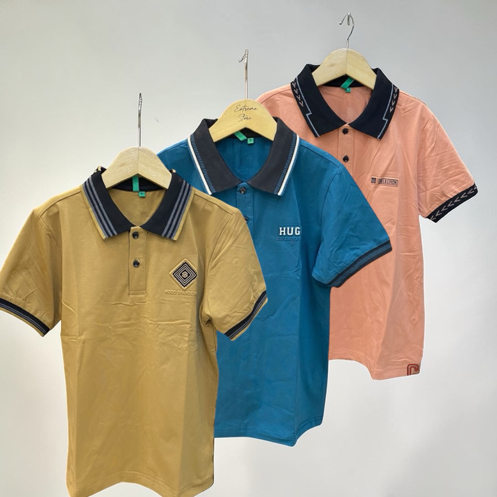 KAOS KRAH ANAK | KAOS HUGO ANAK. KAOS HUGO KIDS .POLO ANAK.