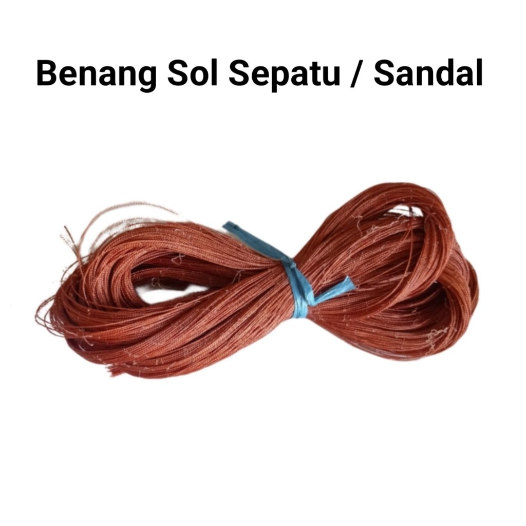 [5 Helai] Benang sol sepatu dan Sandal - Benang sol sepatu - Benang sol sandal - Benang gujer - Bena