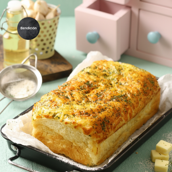 Mozarella Garlic Bread - Roti Bawang Keju Mozarella