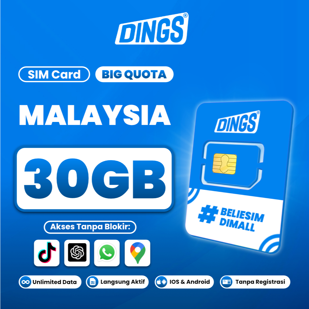 SIM CARD  Malaysia Big Kuota Internet