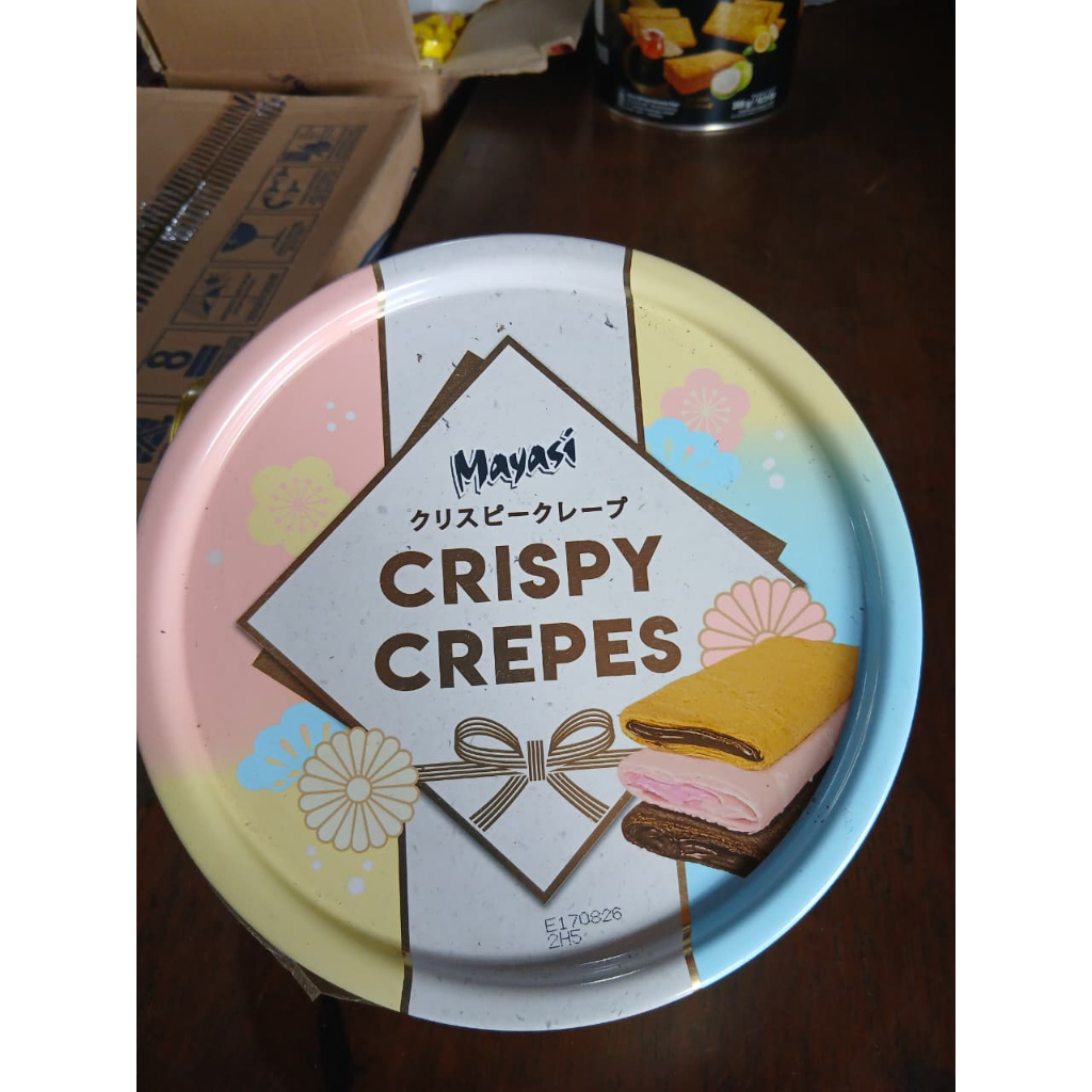Mayasi Crepes Crispy Kaleng