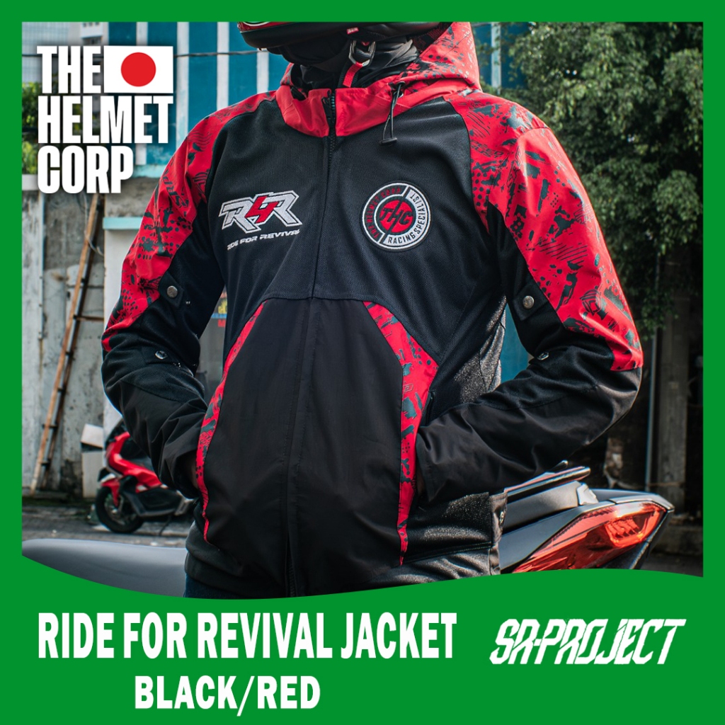 JACKET SR PROJECT RIDE FOR REVIVAL RIDING JACKET ORIGINAL SR-PROJECT R4R MOTOR