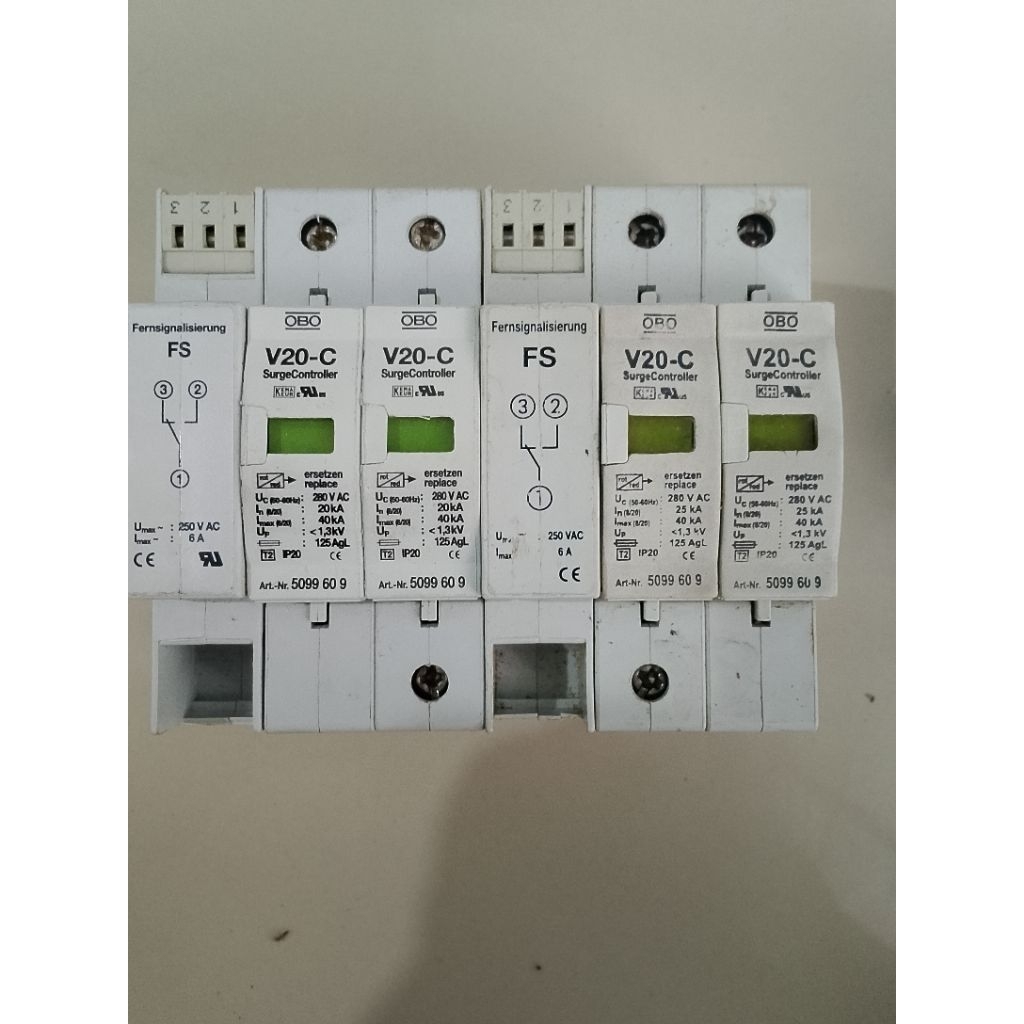 Arrester OBO V20-C (anti petir)