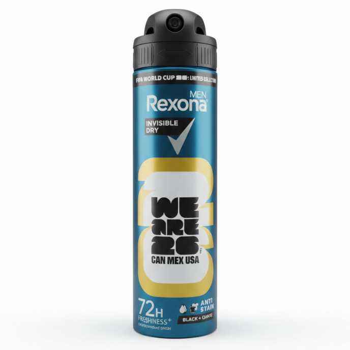 Rexona Men Antiperspirant DEODORANT SPRAY Invisible Dry 135ml