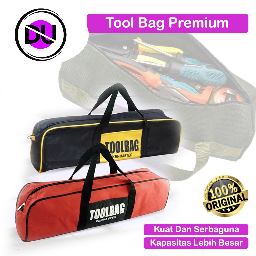 Tool Box Tas Perkakas Tool Bag Multifungsi Box Tempat Kunci Peralatan Kerja Kit