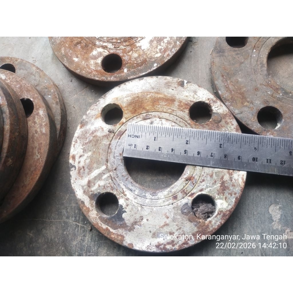 FLANGE BESI 2 INCHI / 2"