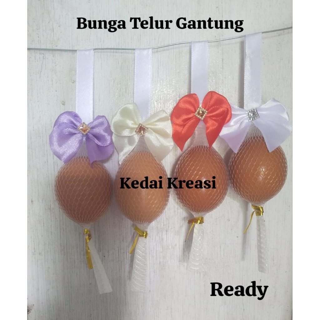 Bunga Telur Gantung / Bunga Telur Aqiqah 1 Pack Isi 25 Pcs
