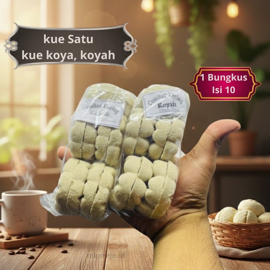 Kue Satu kue Koyah Kacang Ijo / Kue Kacang / Kue Satu