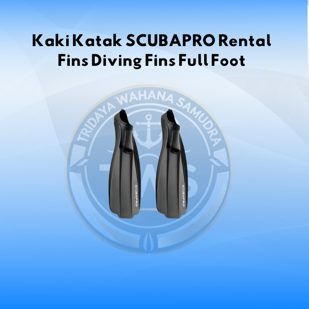 Kaki Katak SCUBAPRO Rental Fins Diving Fins Full Foot