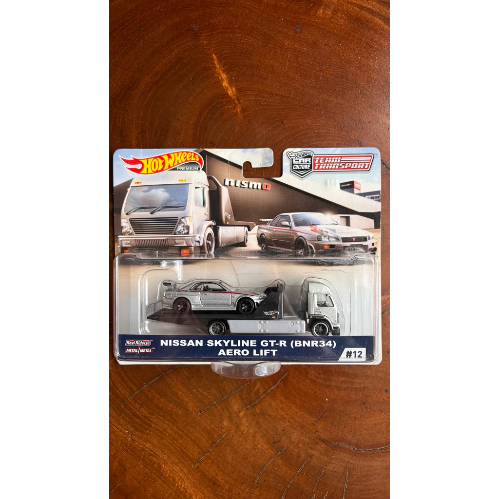 Hot Wheels Premium - Nissan Skyline GT-R (BNR34) Aero Lift