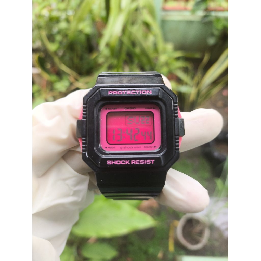(Harga Net) Jam Tangan Casio G-Shock Mini GMN-550 All Original Mesin Normal Tinggal Pakai