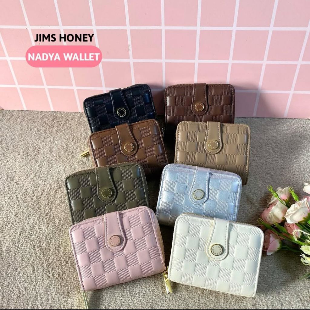 NADYA MINI WALLET JIMS HONEY | DOMPET MINI JIMS HONEY | DOMPET MINI IMPORT