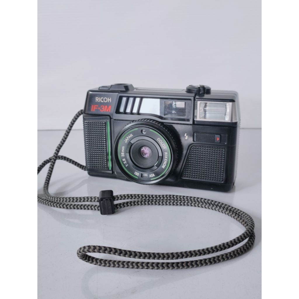 Kamera analog vintage Ricoh F-3M japan camera photo film classic kamera pocket manual lawas berfungs