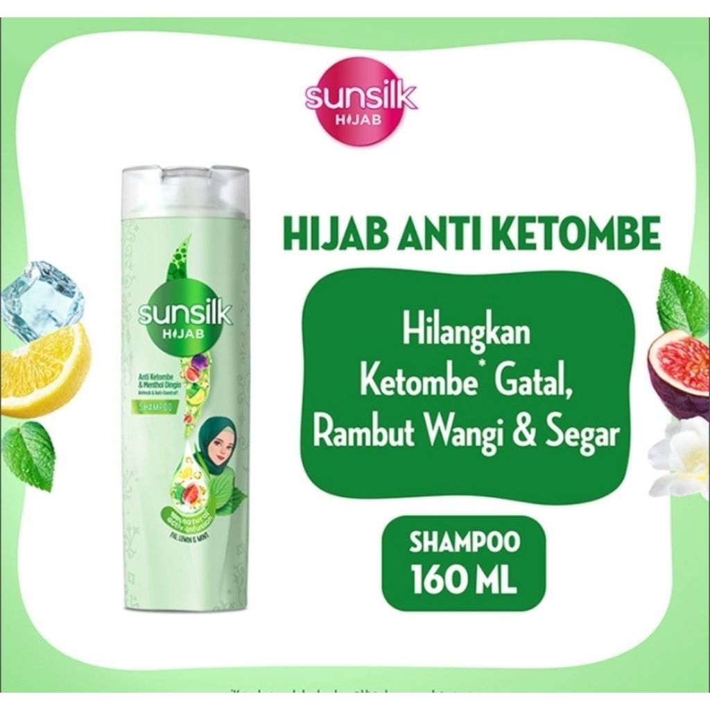 SUNSILK SHAMPO BOTOL 160ml