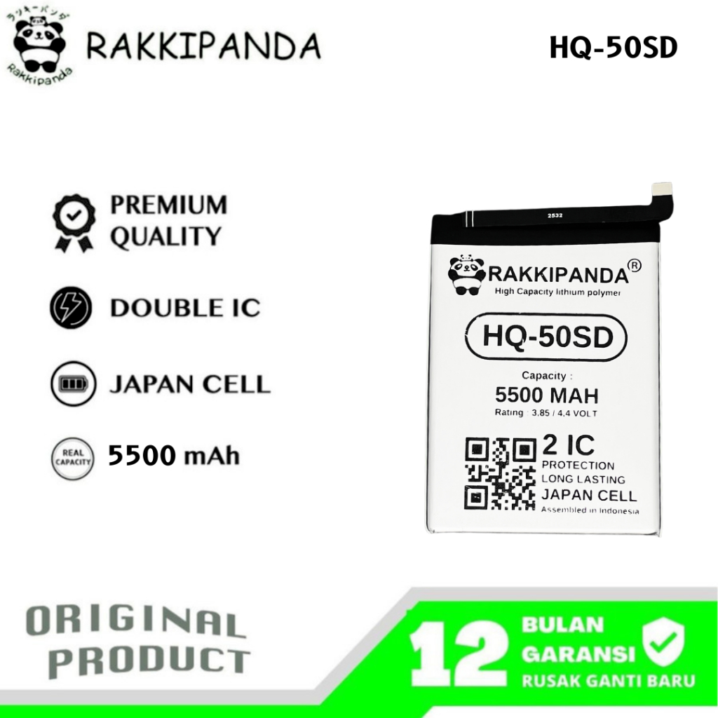 RakkiPanda - HQ-50SD Samsung A03 / A03S / A14 4G Batre Batrai Baterai
