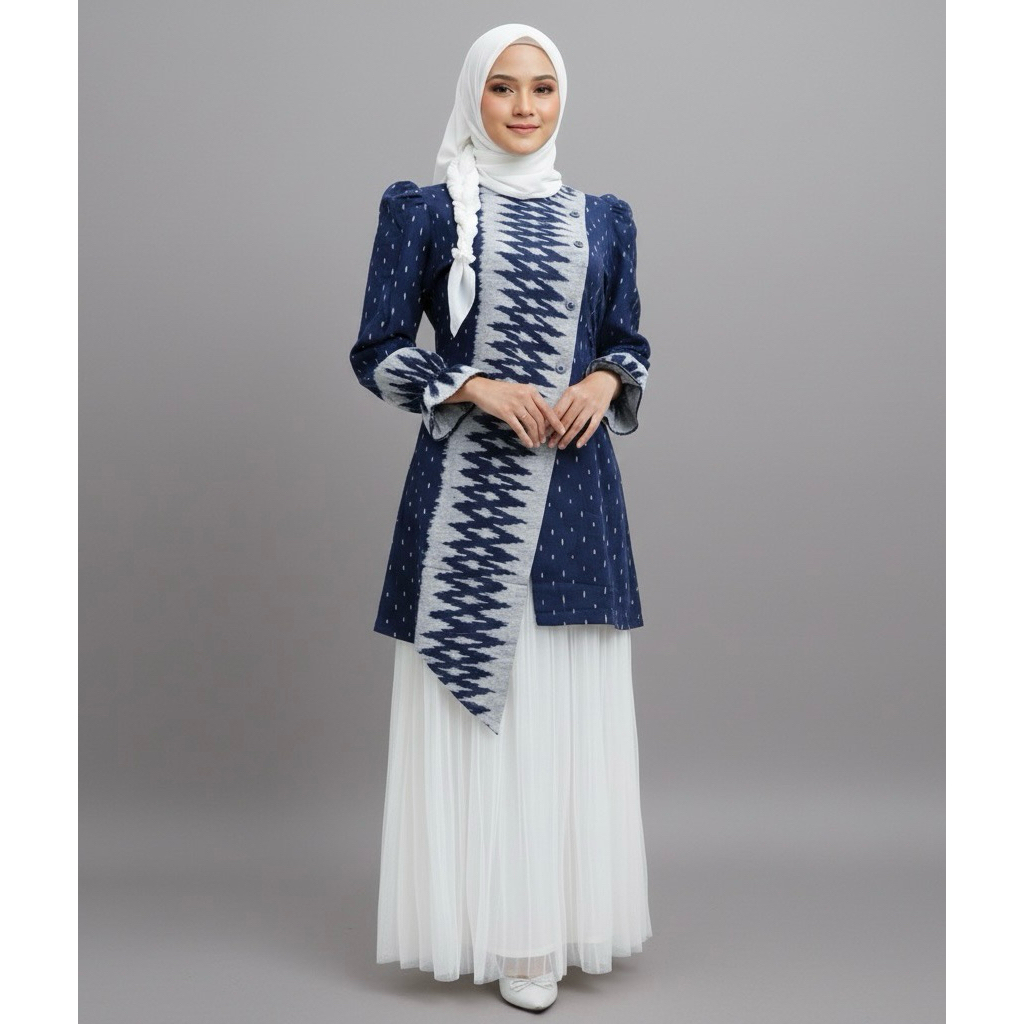 TUNIK TENUN PREMIUM RAYA SERIES / WOVEN TUNIK PREMIUM