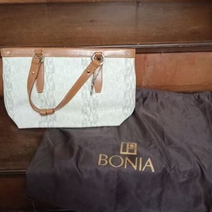 Tas/ Bag Bonia White Orange Original