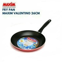 Maxim Valentino Frypan Teflon - Maspion Penggorengan Teplon Anti Lengket ukuran 26cm