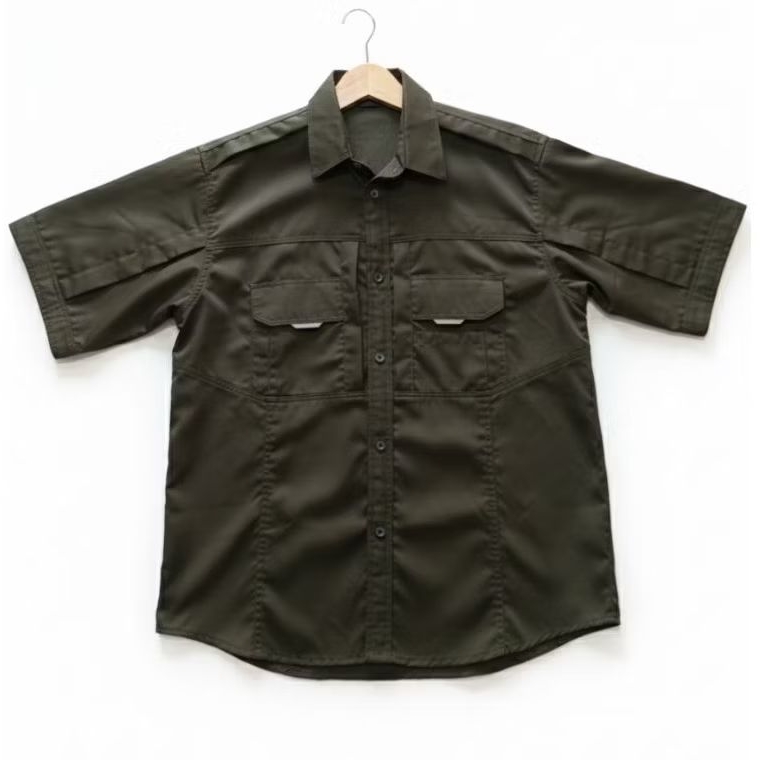DGNT Kemeja Taktikal Lengan Pendek_Army