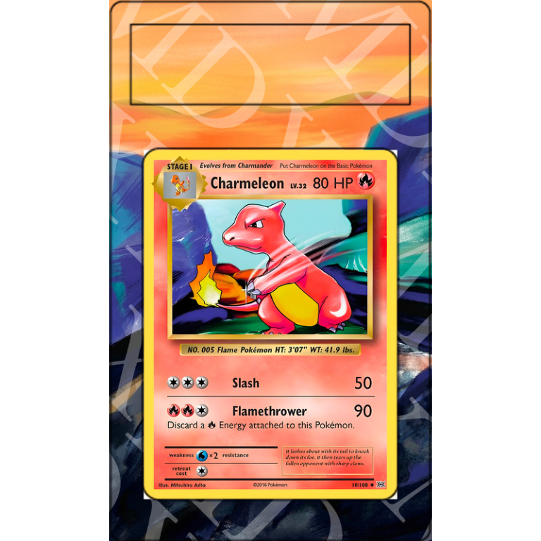 Charmeleon #10 Pokemon Evolutions (Extended Art)