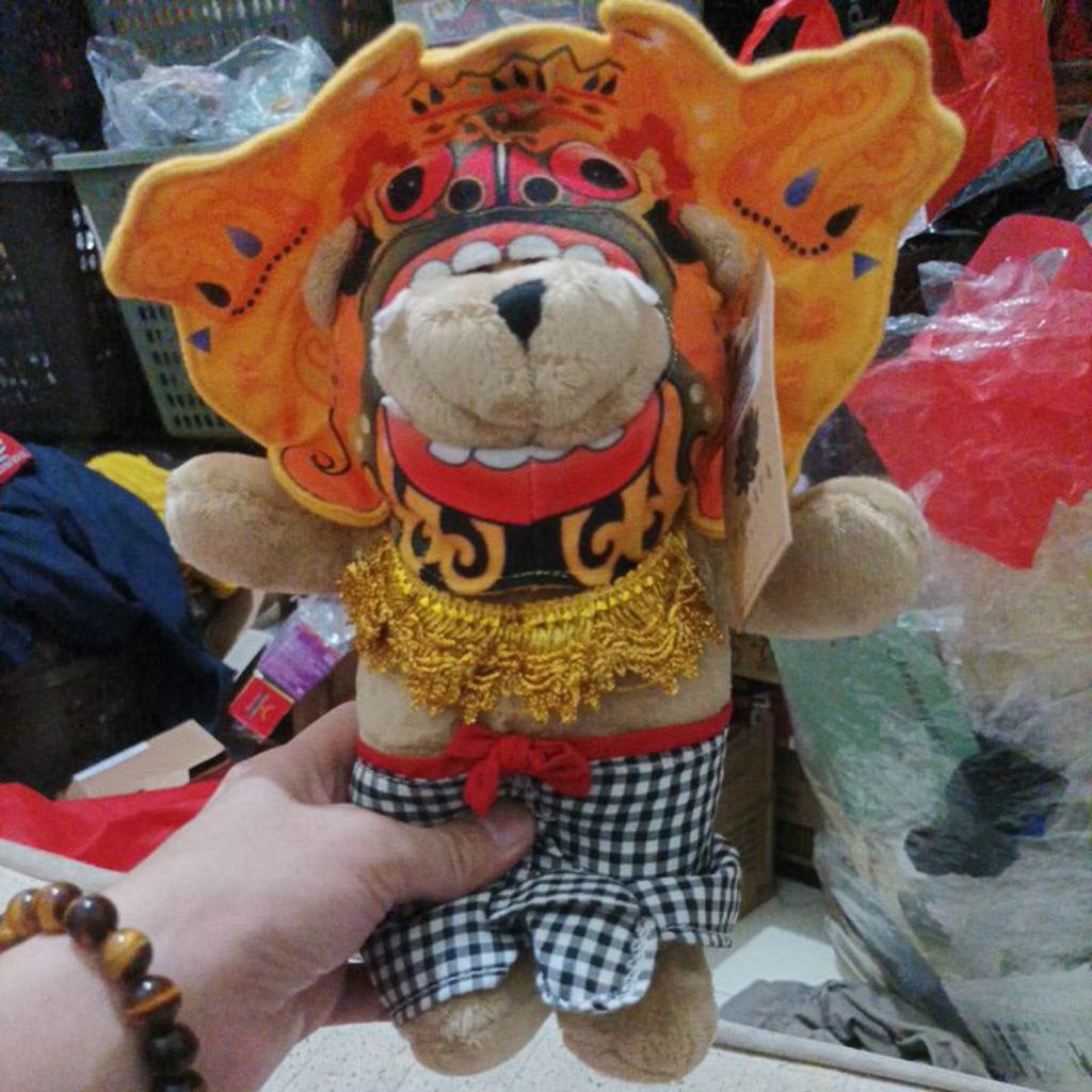 Boneka Starbucks Bearista Barong Dewata Bali | PALING LANGKA