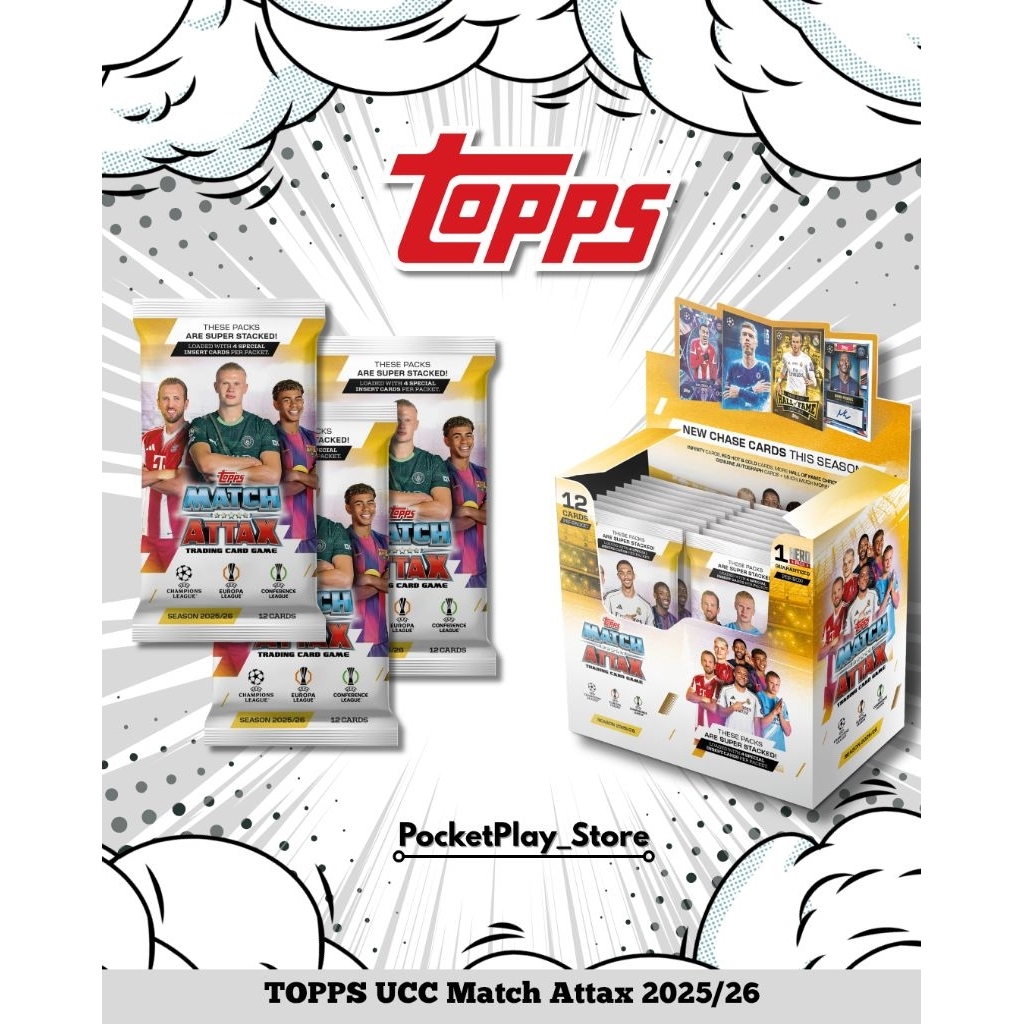 Topps Match Attax UEFA Club Competitions (UCC) 2025/26 - Booster Pack