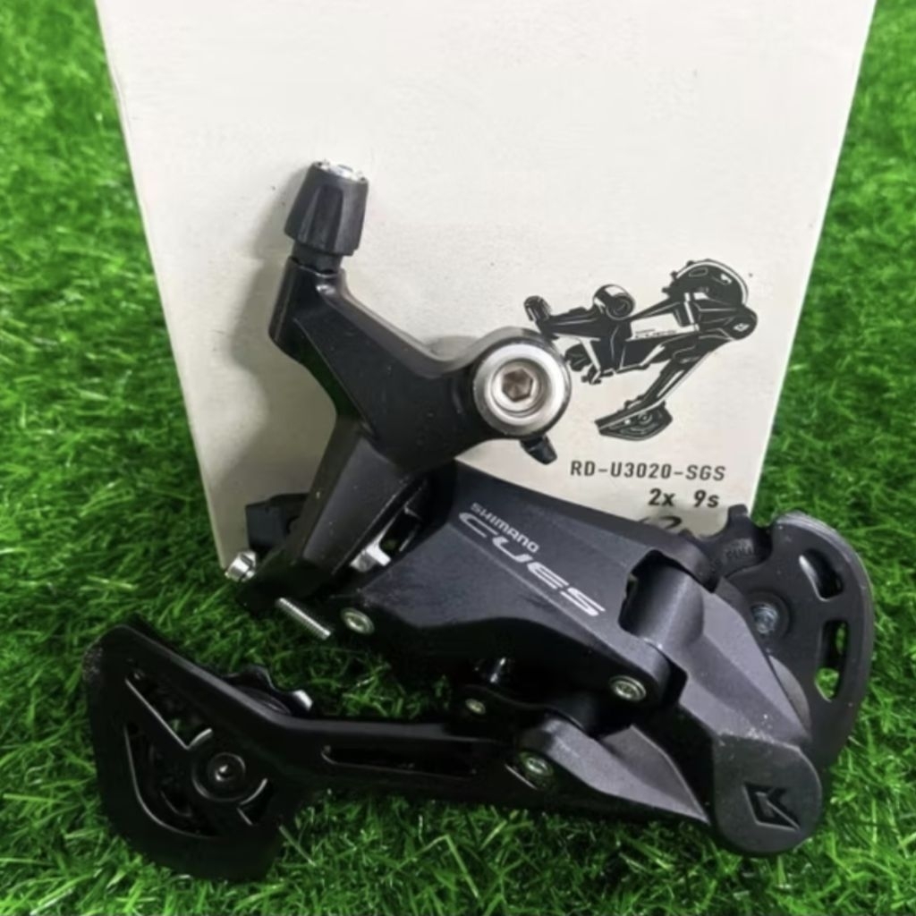 RD Shimano CUES U3020 9 speed SGS long Cage Original U 3020 2 x 9 speed bisa mix Altus Acera Alivio