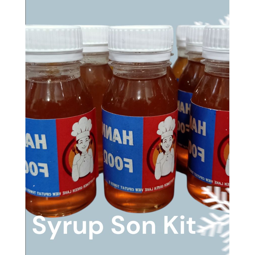 Sirup Son Kit/Kit Iu/ Saos Hekeng/ Sirup Lemon Cui/Kit Jiu/Sengkit