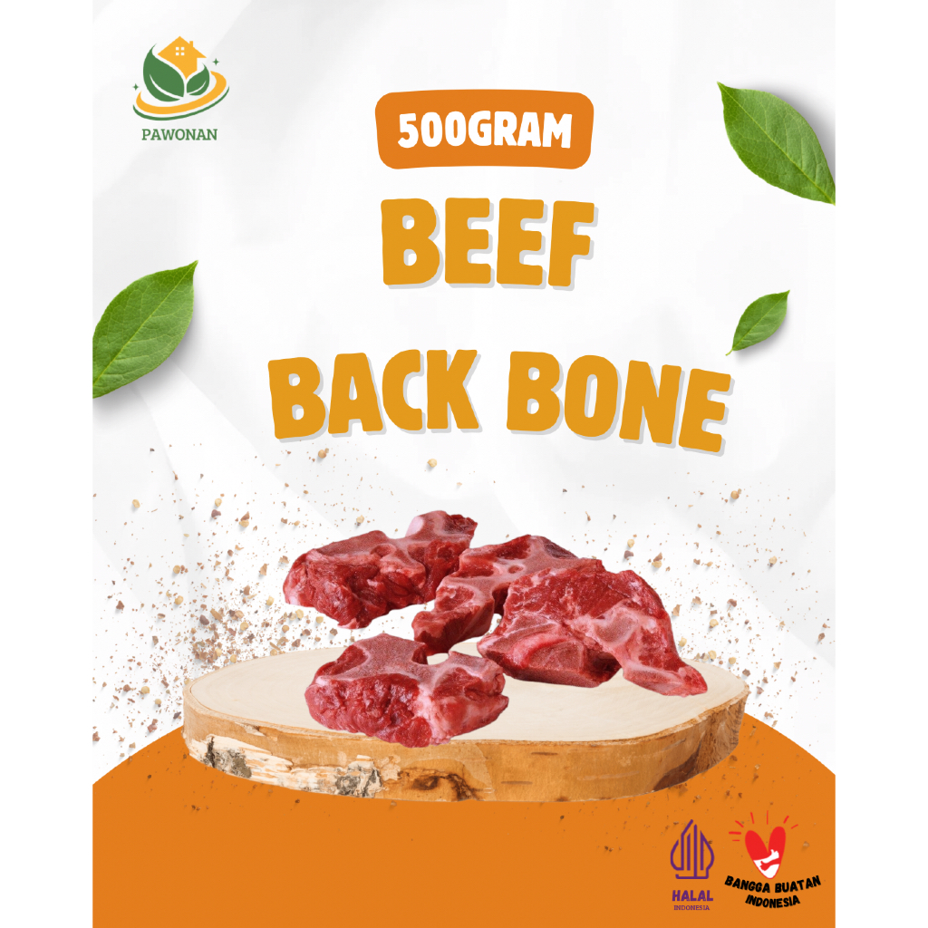 Beef Backbone/ Tulang Iga Bagian Punggung Sapi 500Gram