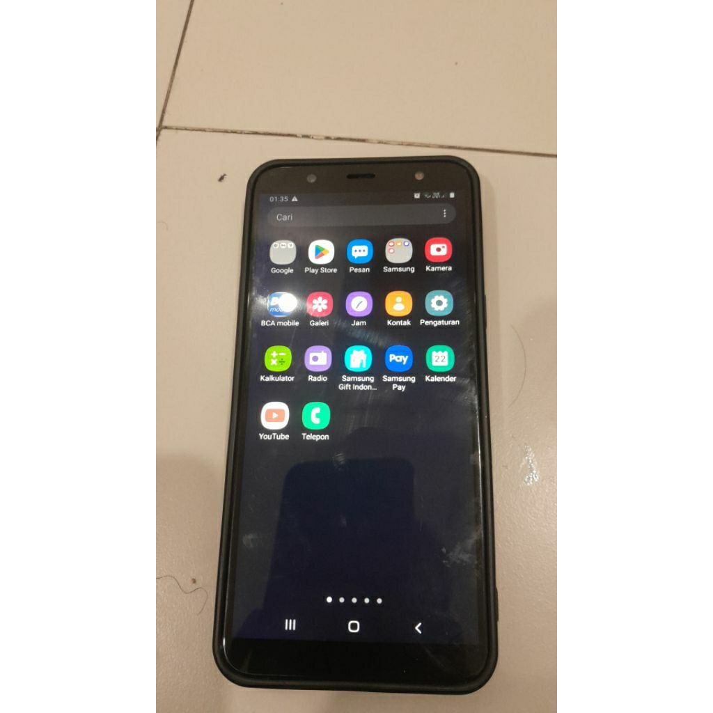 hp samsung j8+ siap pakai minusan