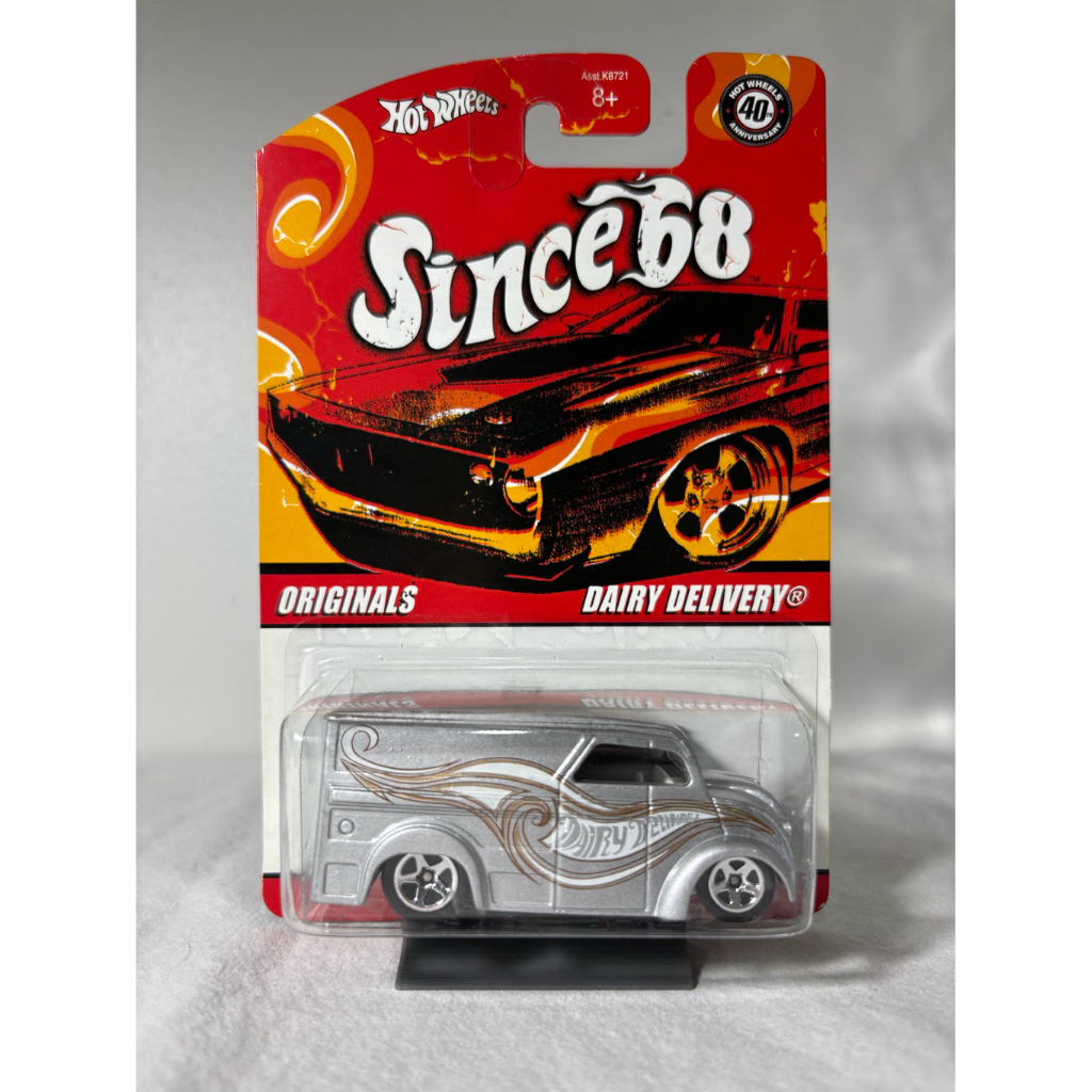 Hot Wheels Silver Series Dairy Delivery Since 68 Free Protector