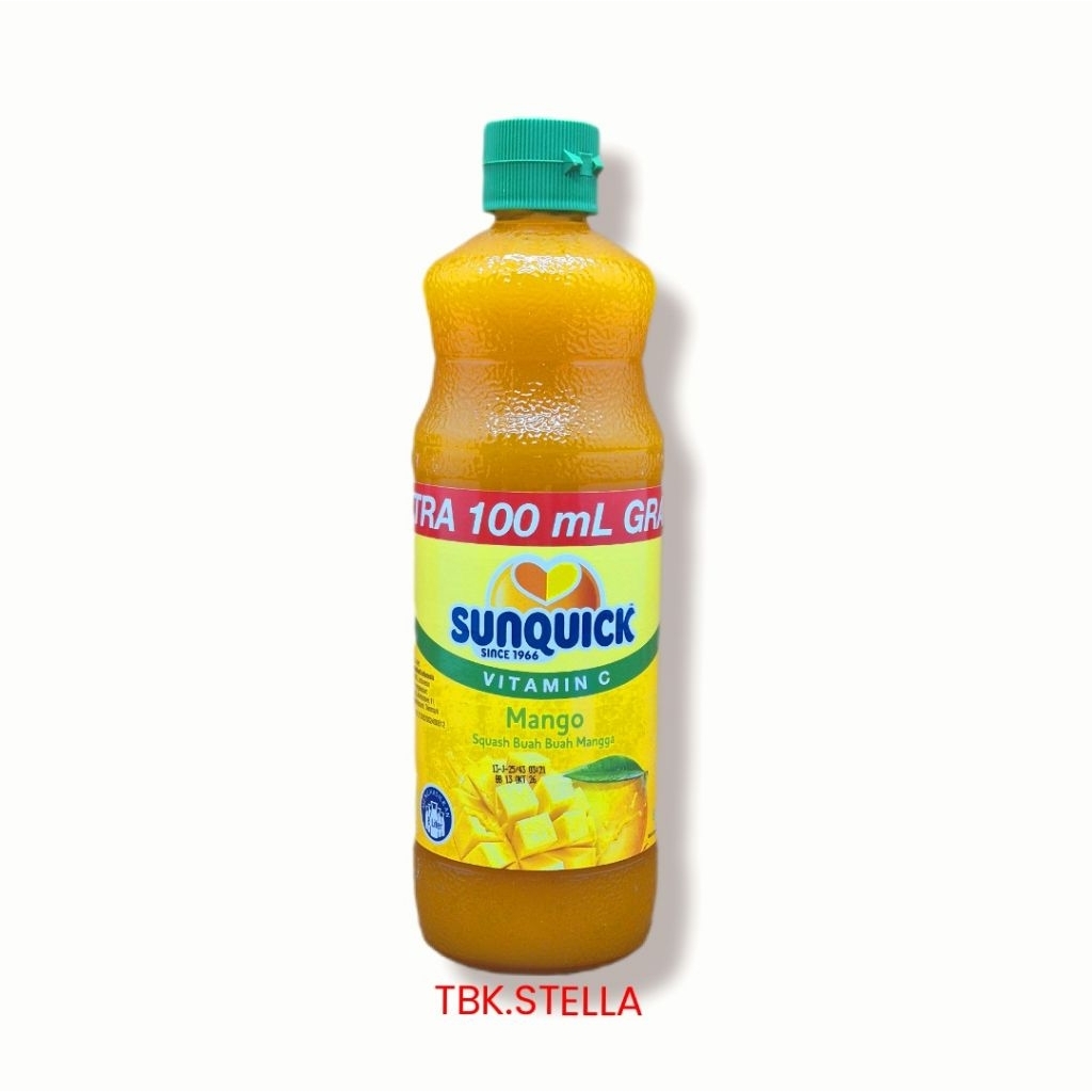 SUNQUICK MANGO 800 ML / SIRUP MANGGA SUNQUICK