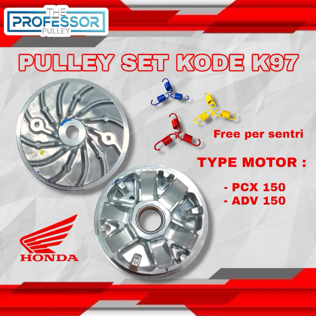 PULLEY RUMAH ROLLER KODE K97 | PCX 150 | ADV 150 PULLEY RACING CUSTOM